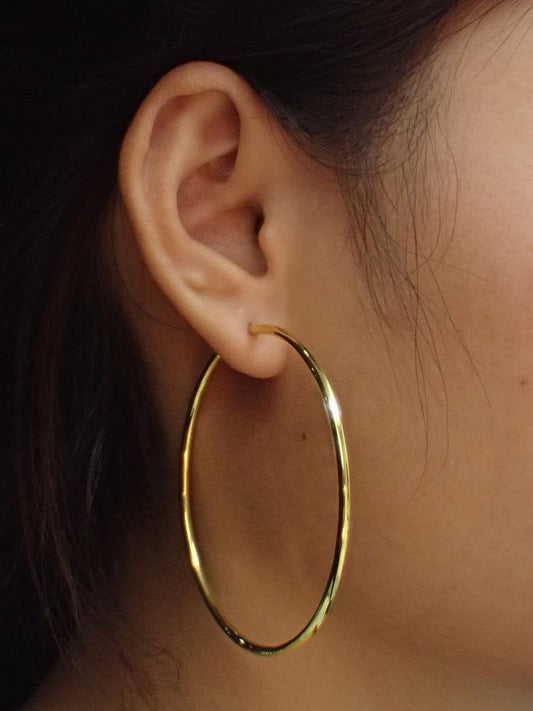 9K Gold Earring 4 inches