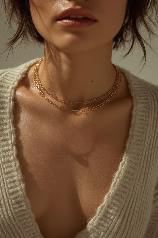 Gold plated chain