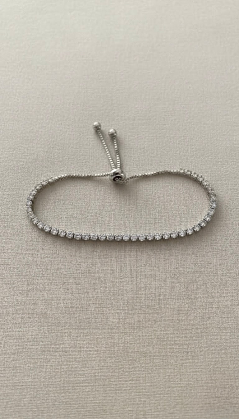 Adjustable Tennis bracelet