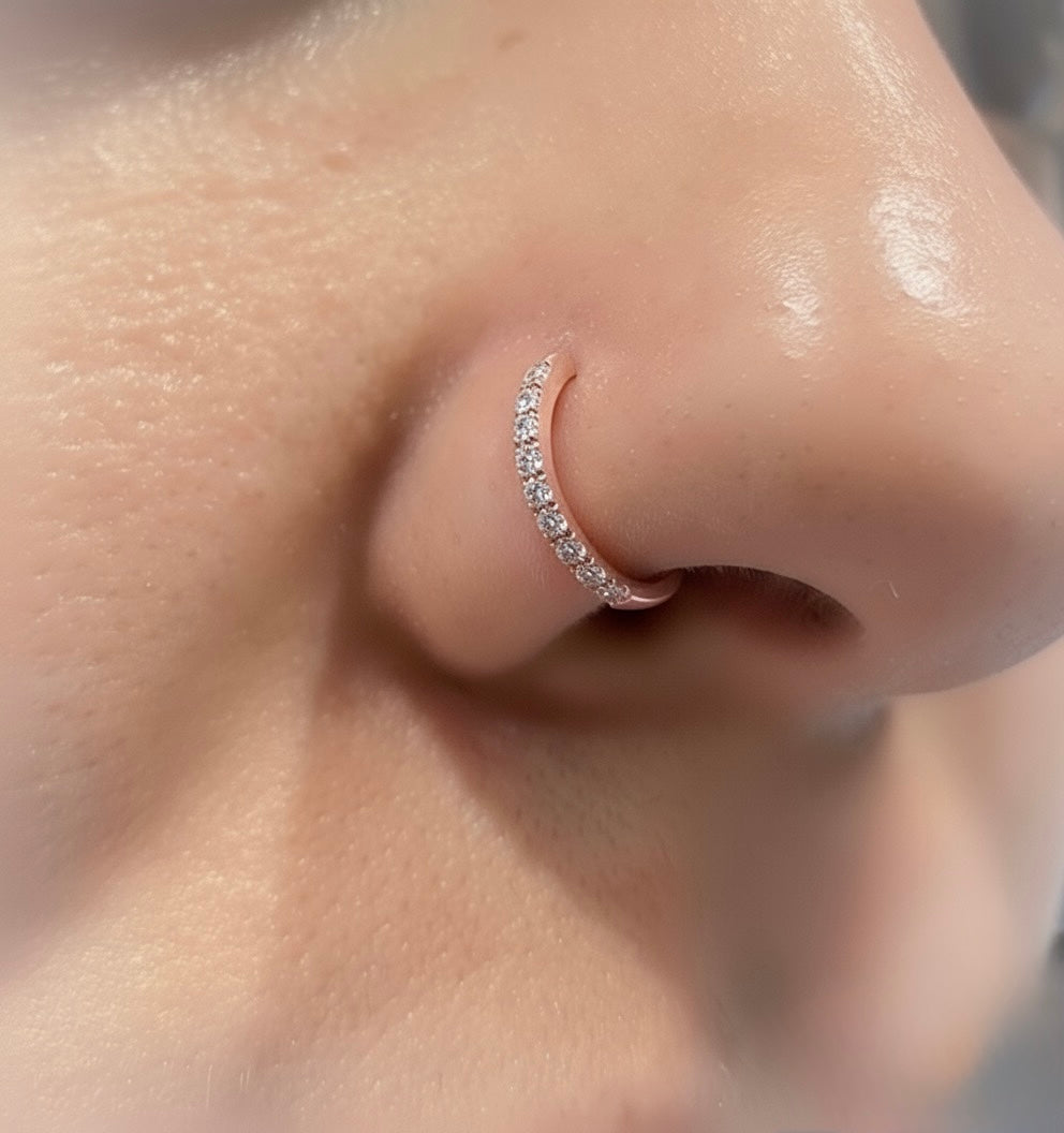 Silver Nose Ring