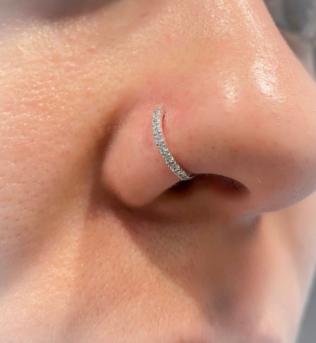 Silver Nose Ring