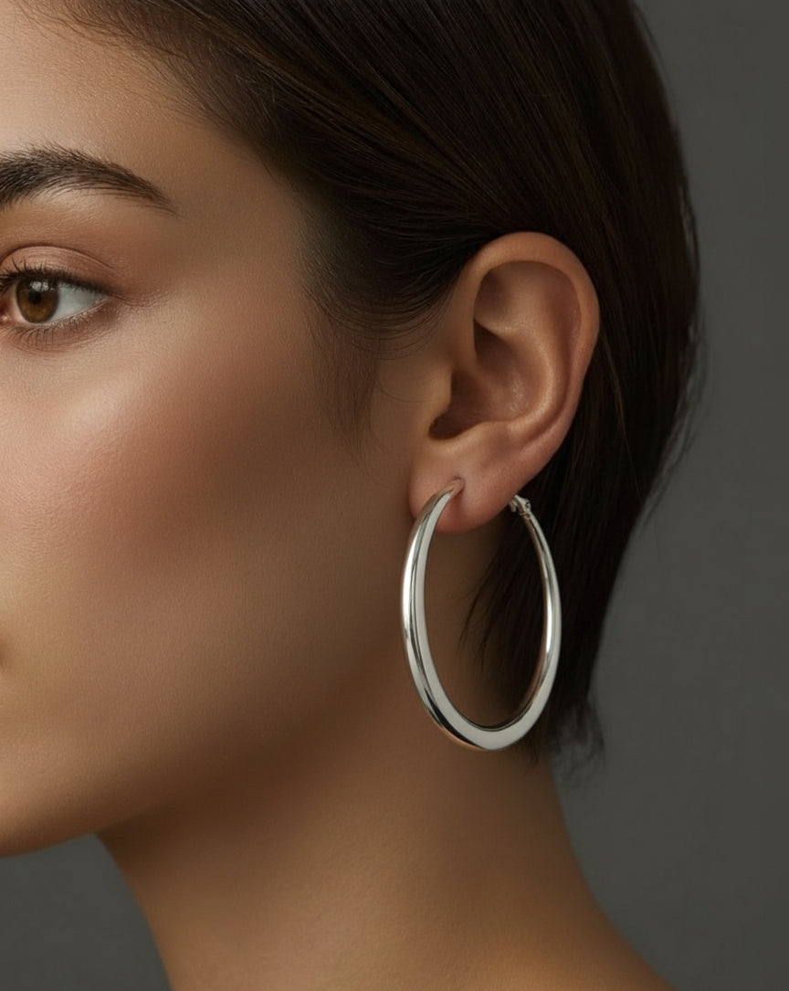 The Power Hoop: Bold & Chunky